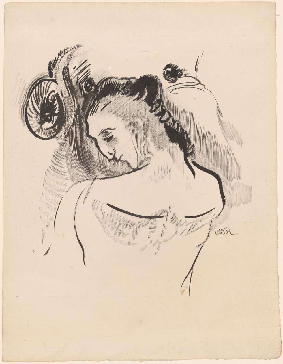 Jeune homme - Odilon Redon