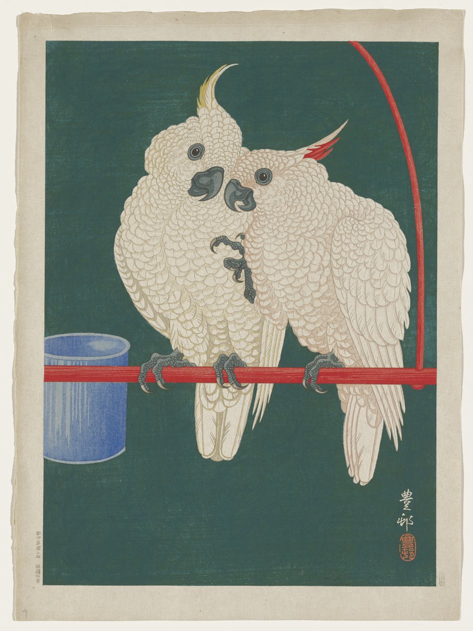 Cacatoès - Ohara Koson