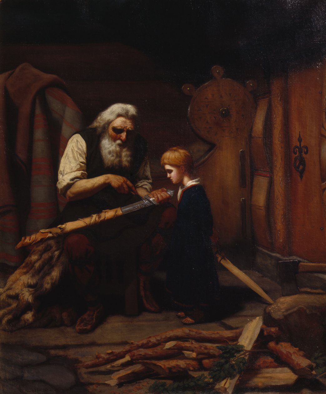 Le forgeron - Olaf Isaachsen