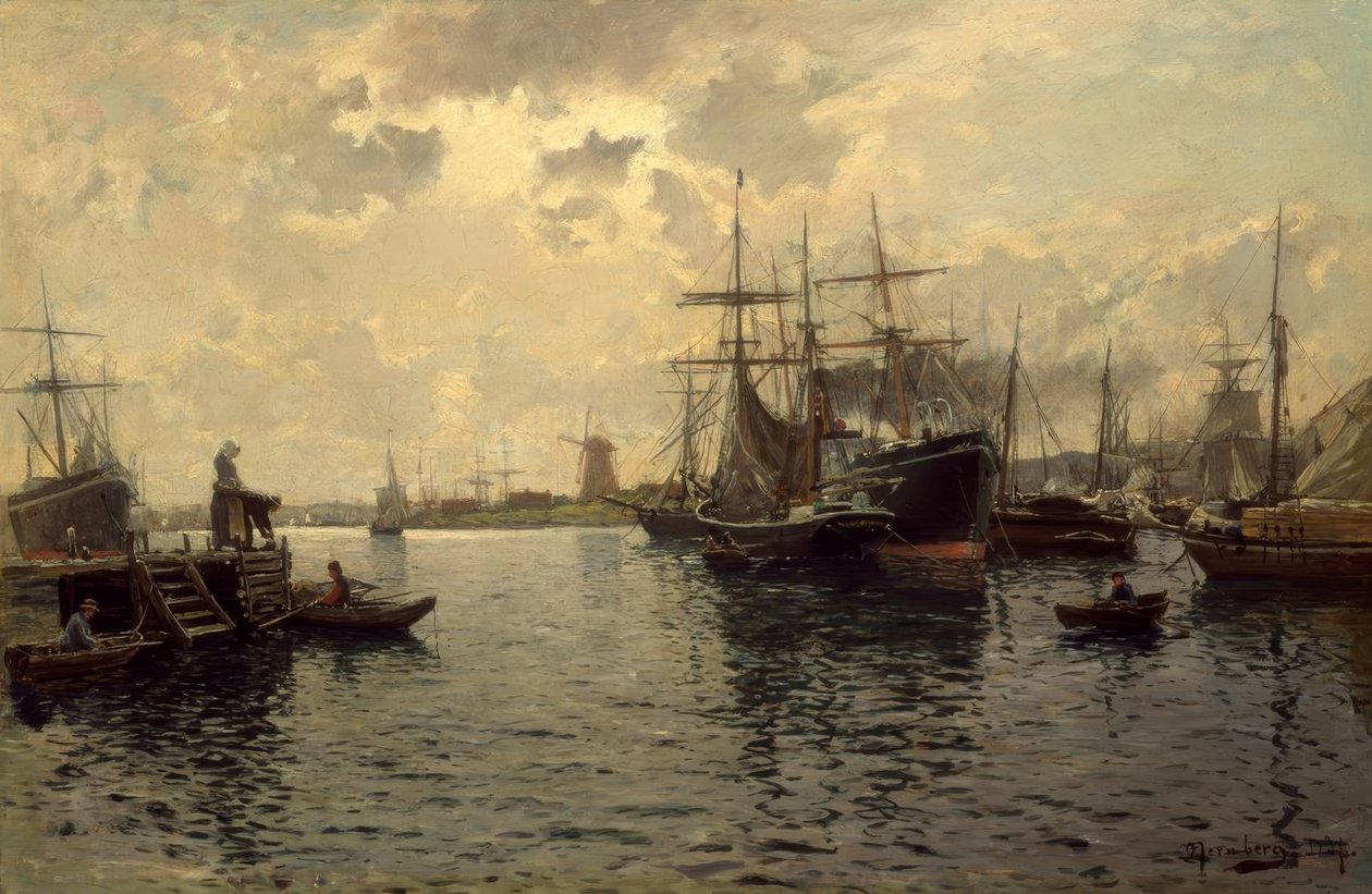 Port hollandais - Olof Jernberg