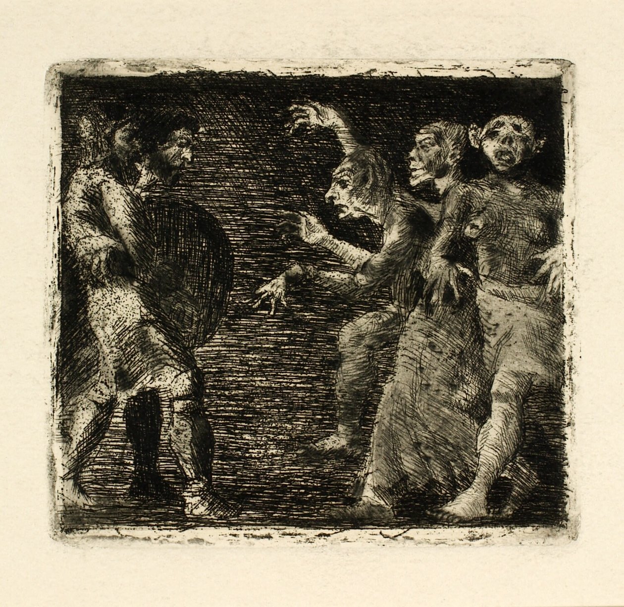 Macbeth et les sorcières - Oluf Hartmann