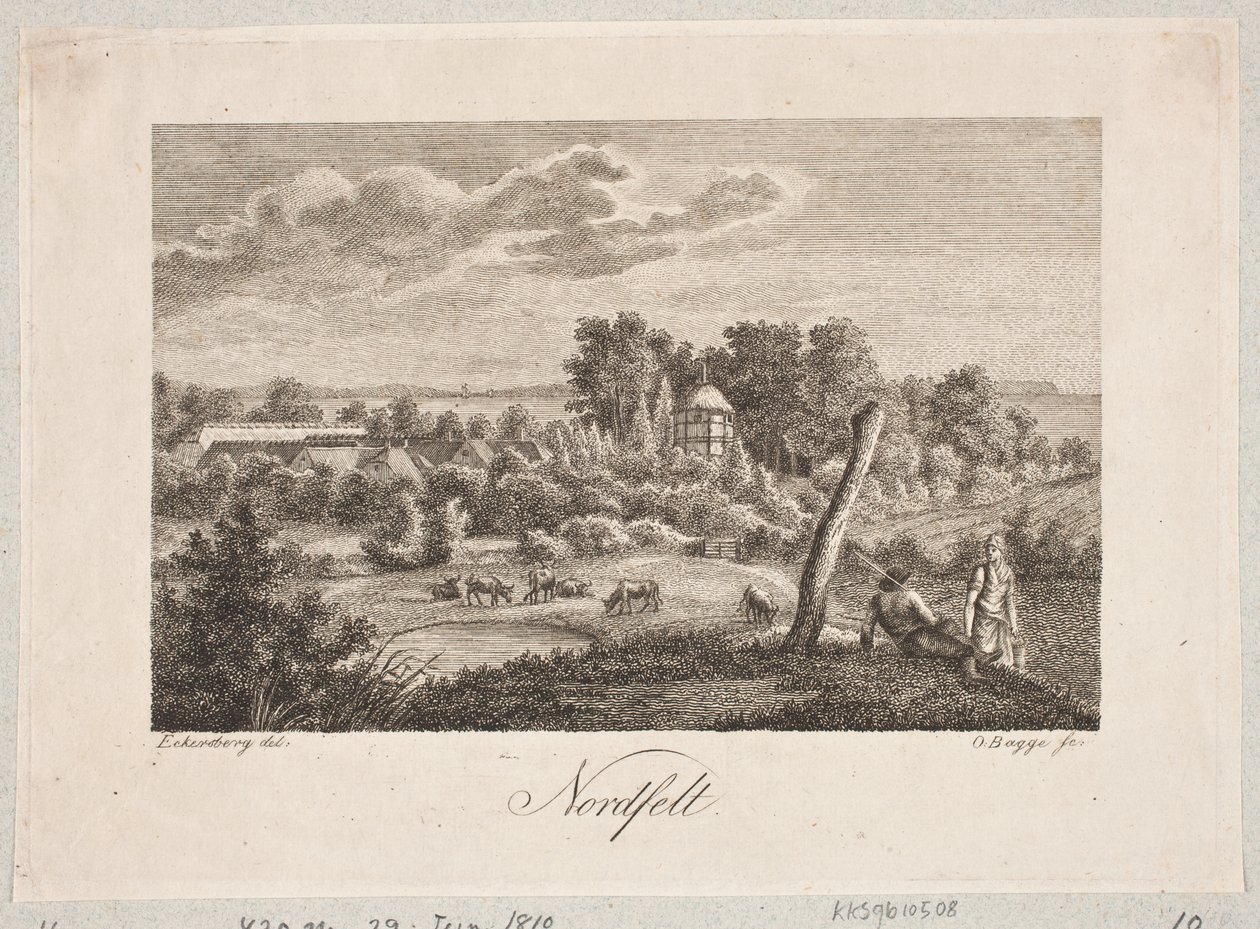 Paysage près de Nordfelt - Oluf Olufsen Bagge
