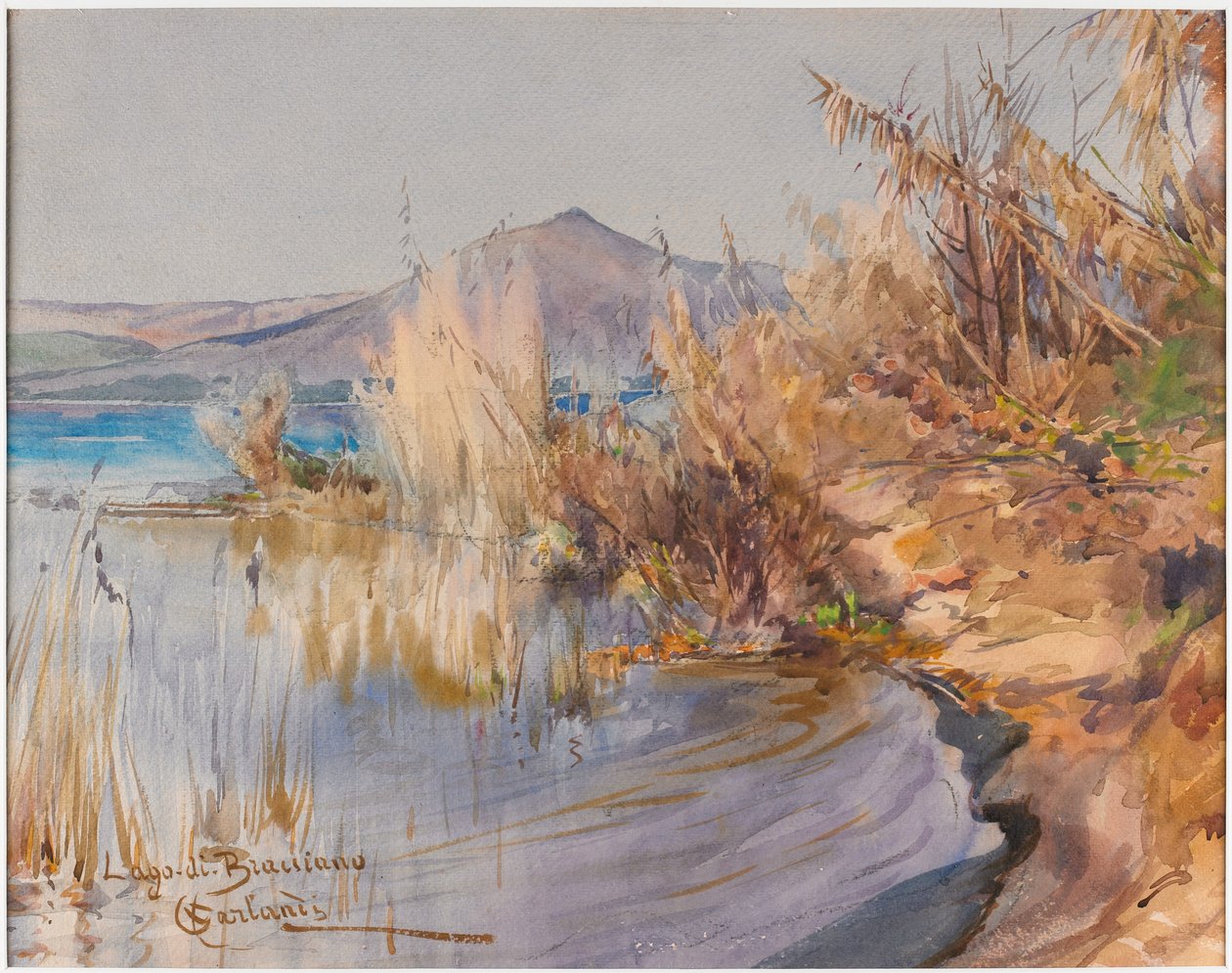 Lac de Bracciano - Onorato Carlandi