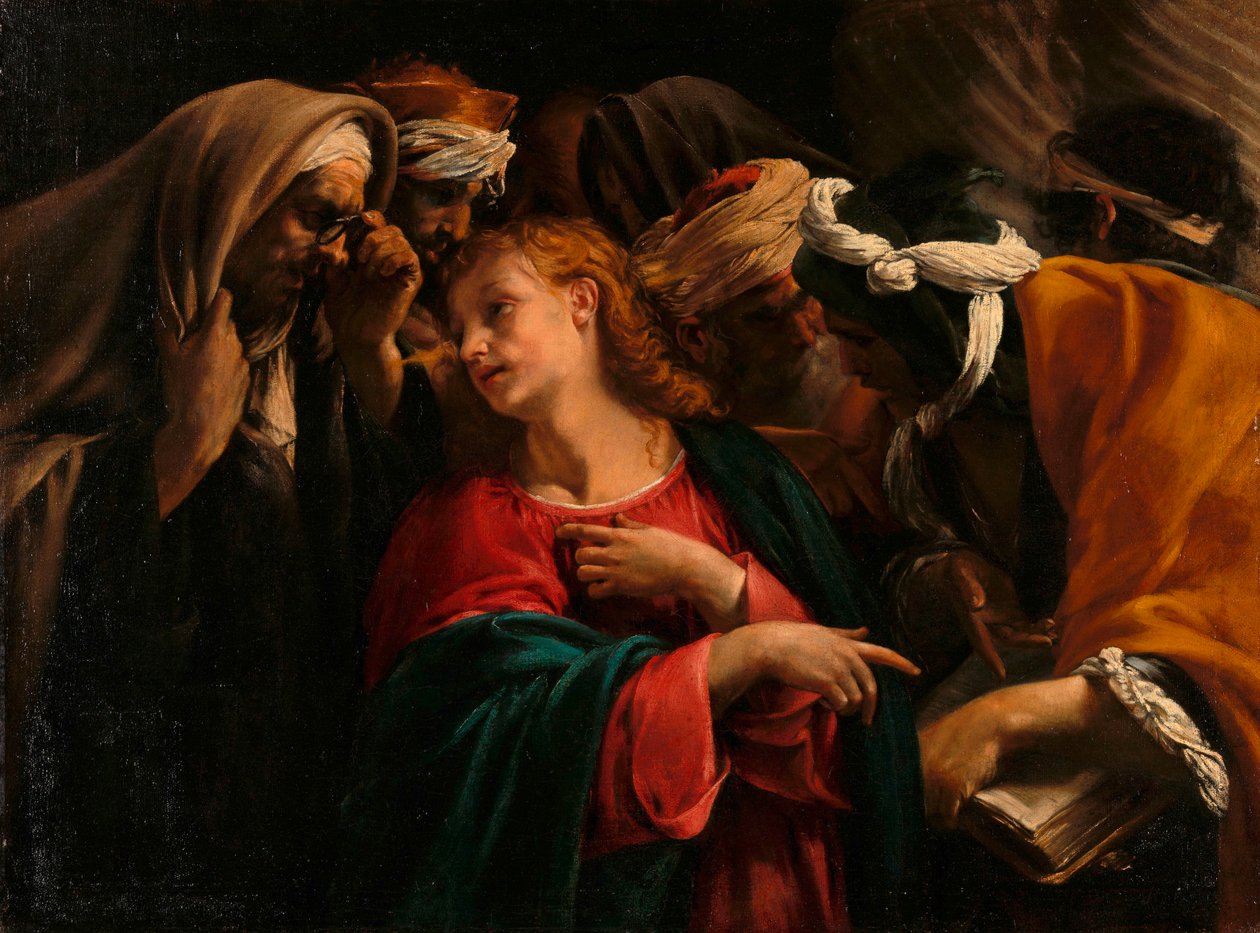 Le Christ parmi les docteurs - Orazio Borgianni