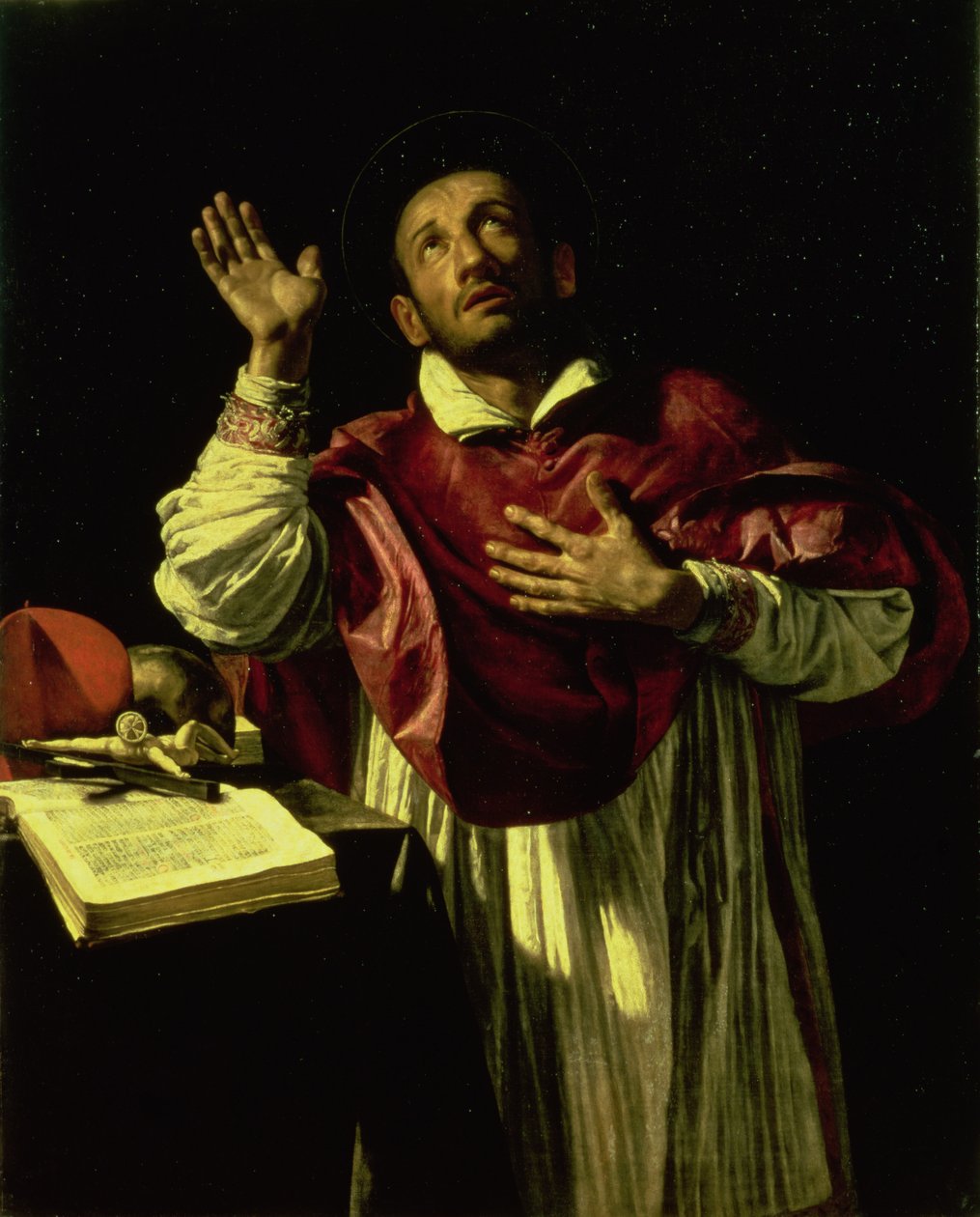 Saint Carlo Borromeo, c.1610 - Orazio Borgianni