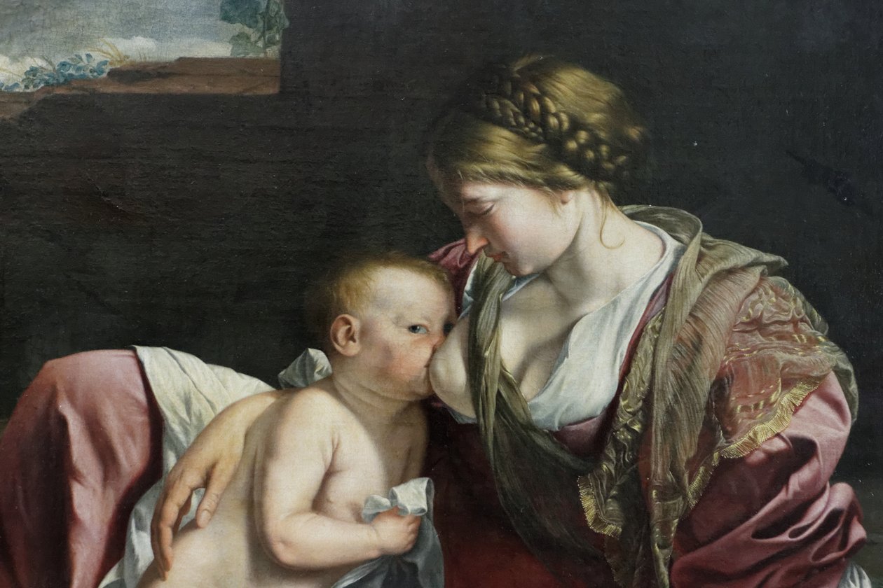 Repos pendant la fuite en Égypte - Orazio Gentileschi