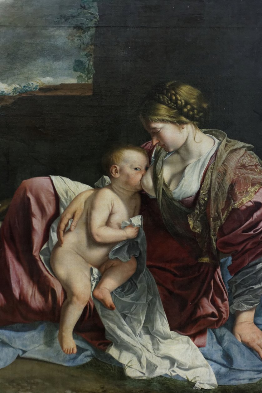 Repos pendant la fuite en Égypte - Orazio Gentileschi