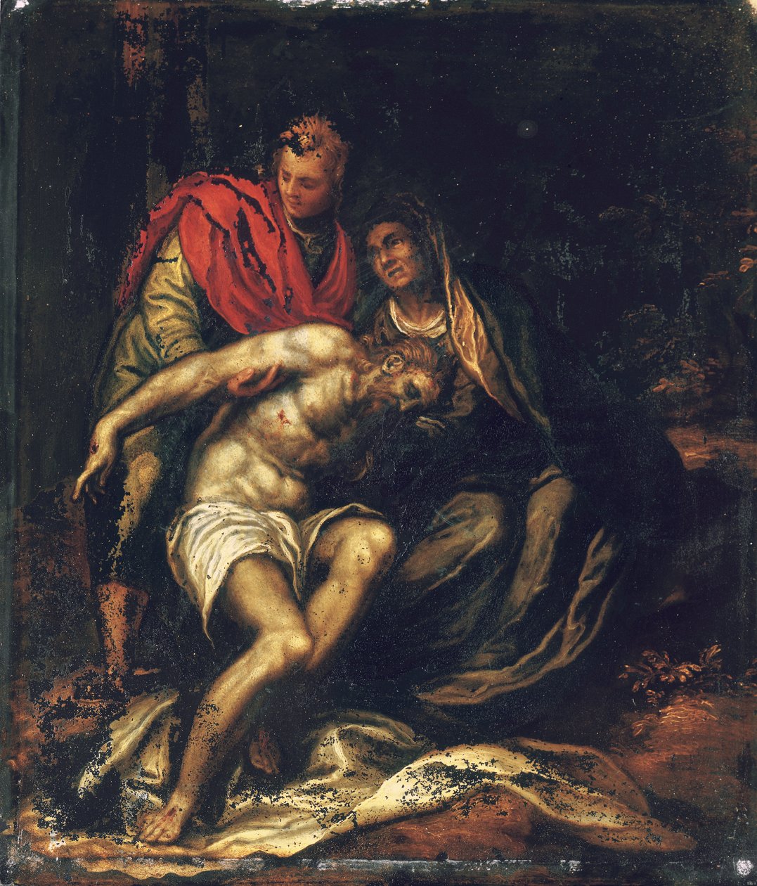 La Lamentation - Orazio Farinati