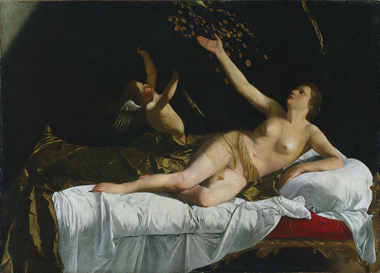 Danaë - Orazio Gentileschi