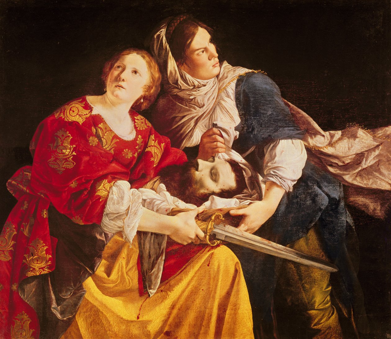 Judith avec la tête d