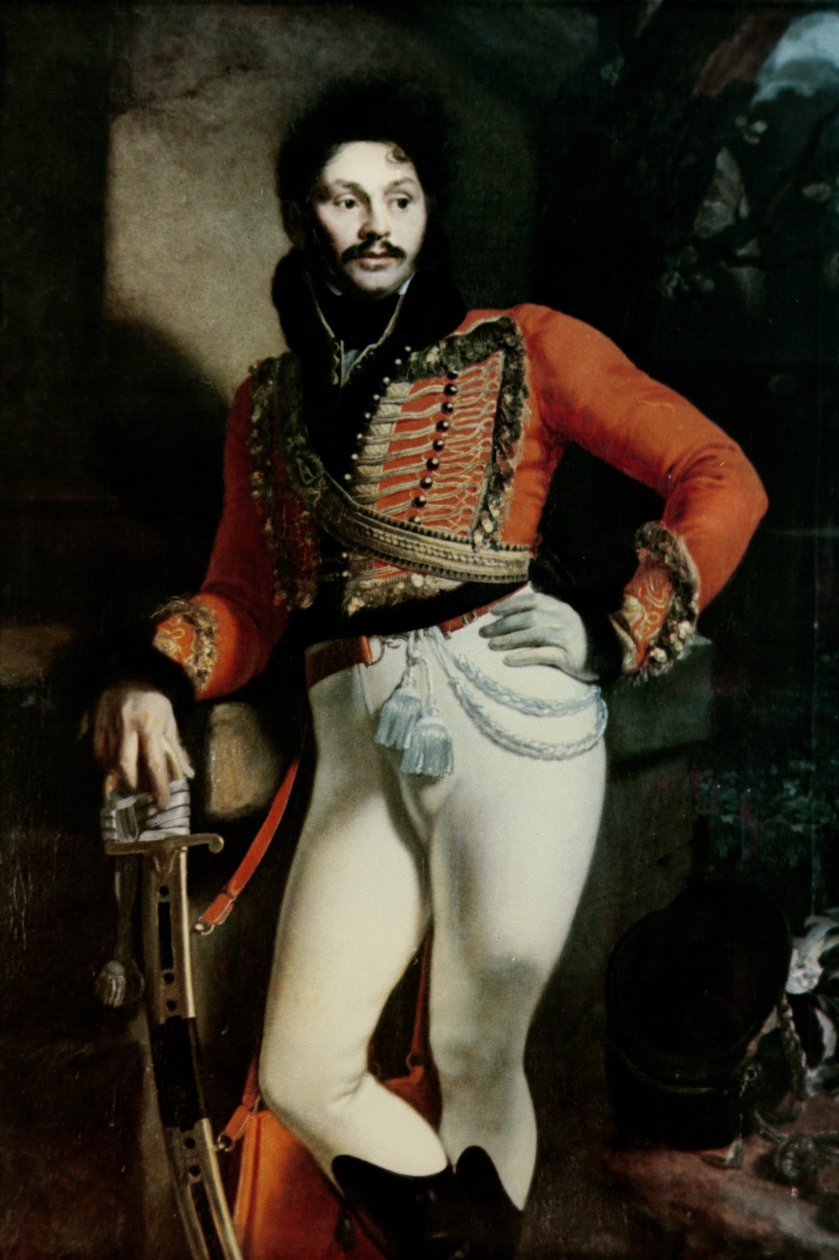 Portrait du colonel Evgraf V. Davydov (1775-1823) 1809 - Orest Adamovich Kiprensky