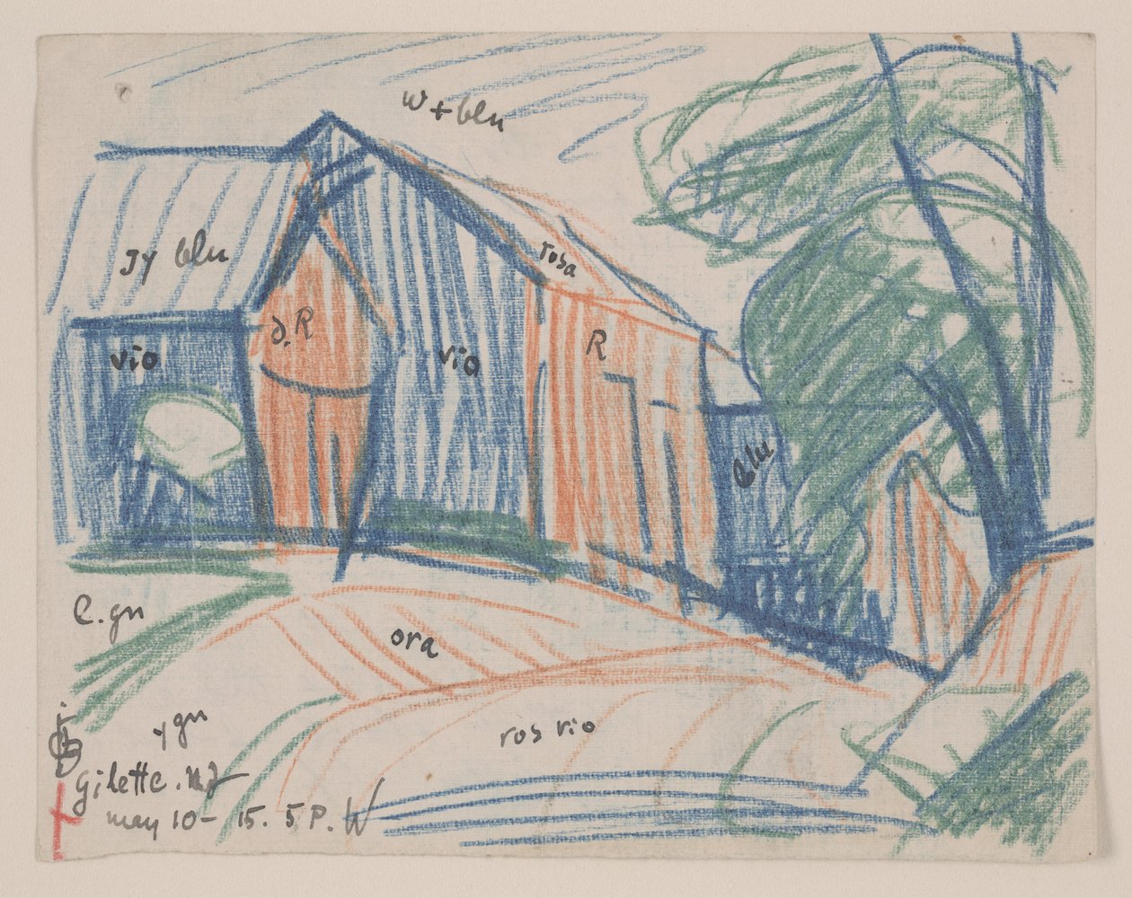 Gilette, New Jersey - Oscar Florianus Bluemner