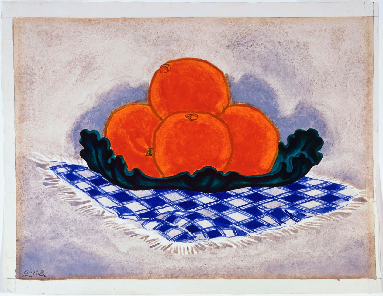 Oranges - Oscar Florianus Bluemner