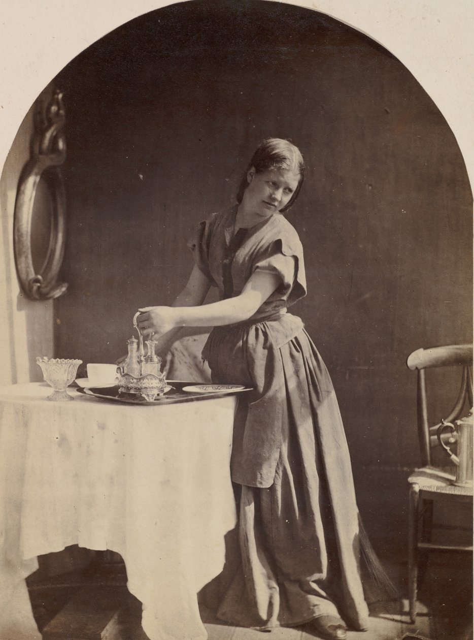 Mode anglaise au petit-déjeuner, vers 1860 - Oscar Gustav Rejlander