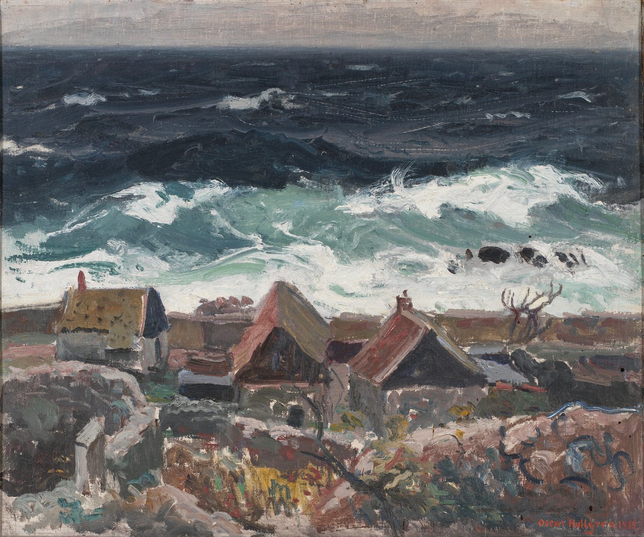 La mer près de Christiansø - Oscar Hullgren