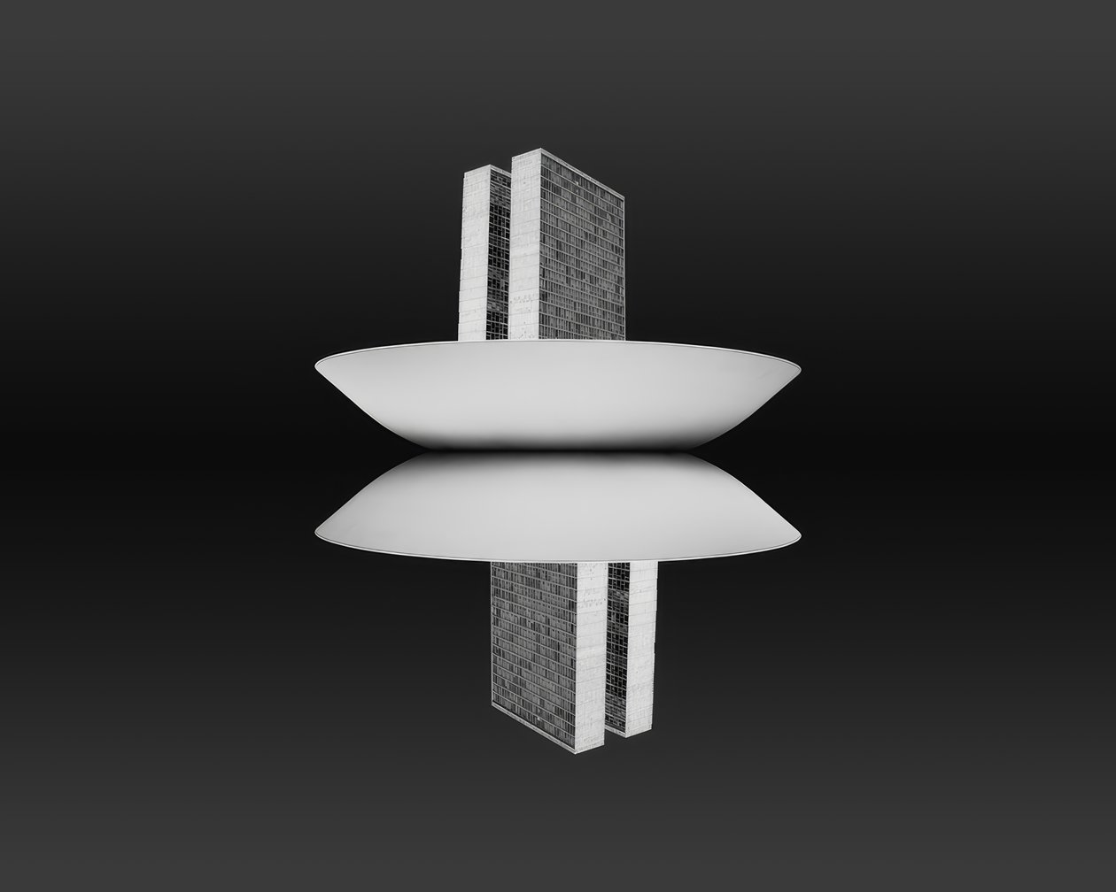 Brasília, Congrès National - Oscar Niemeyer