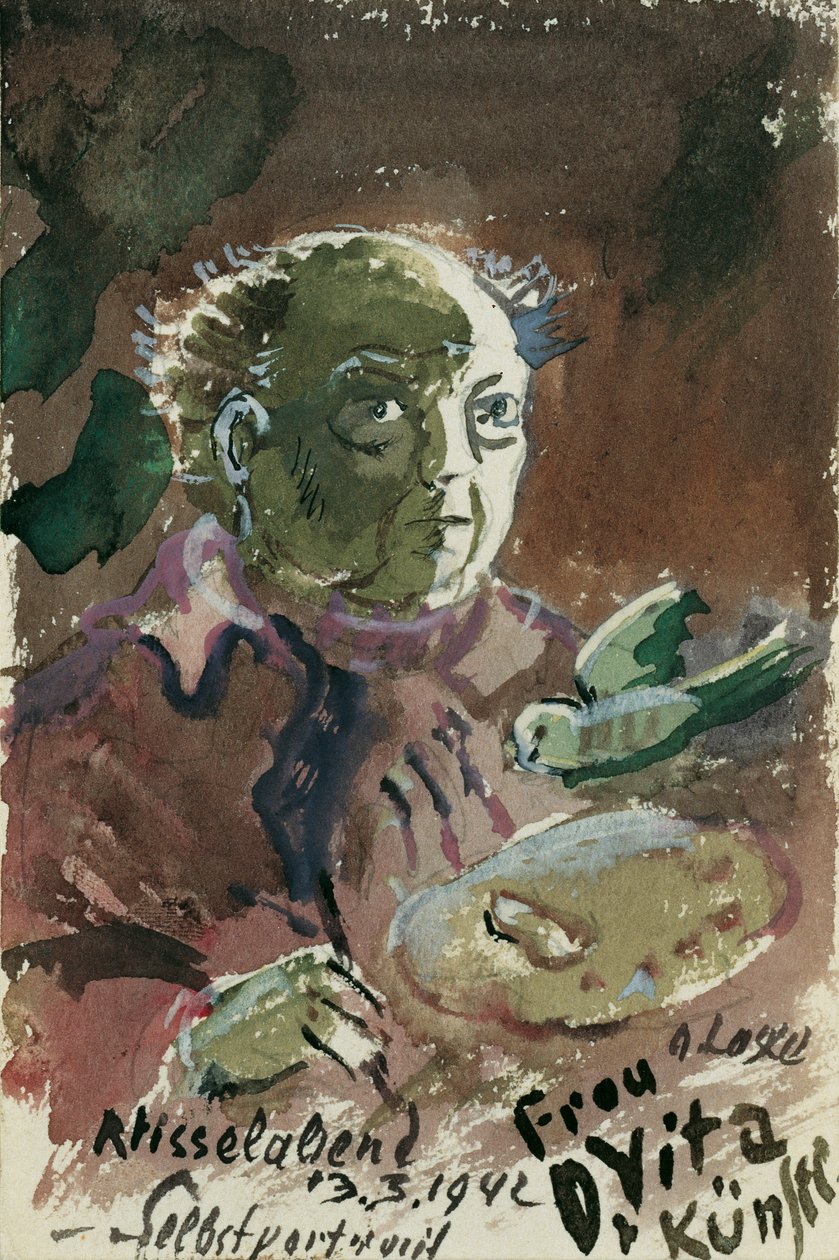 Autoportrait - Oskar Laske