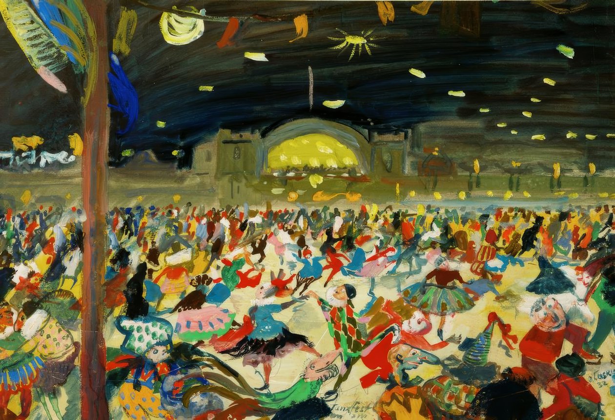 Fête de danse - Oskar Laske