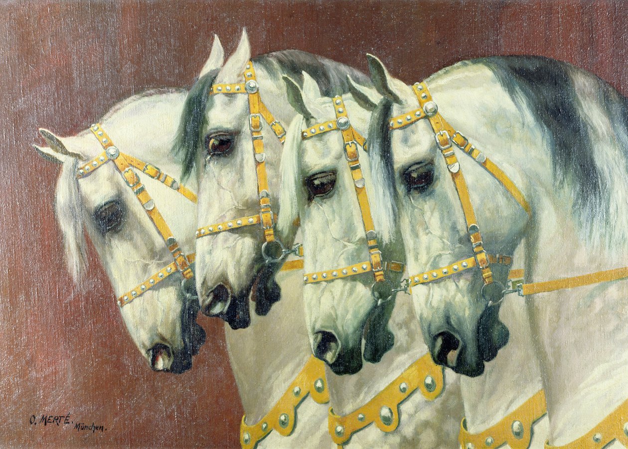 Têtes de Quatre Chevaux - Oskar Merte