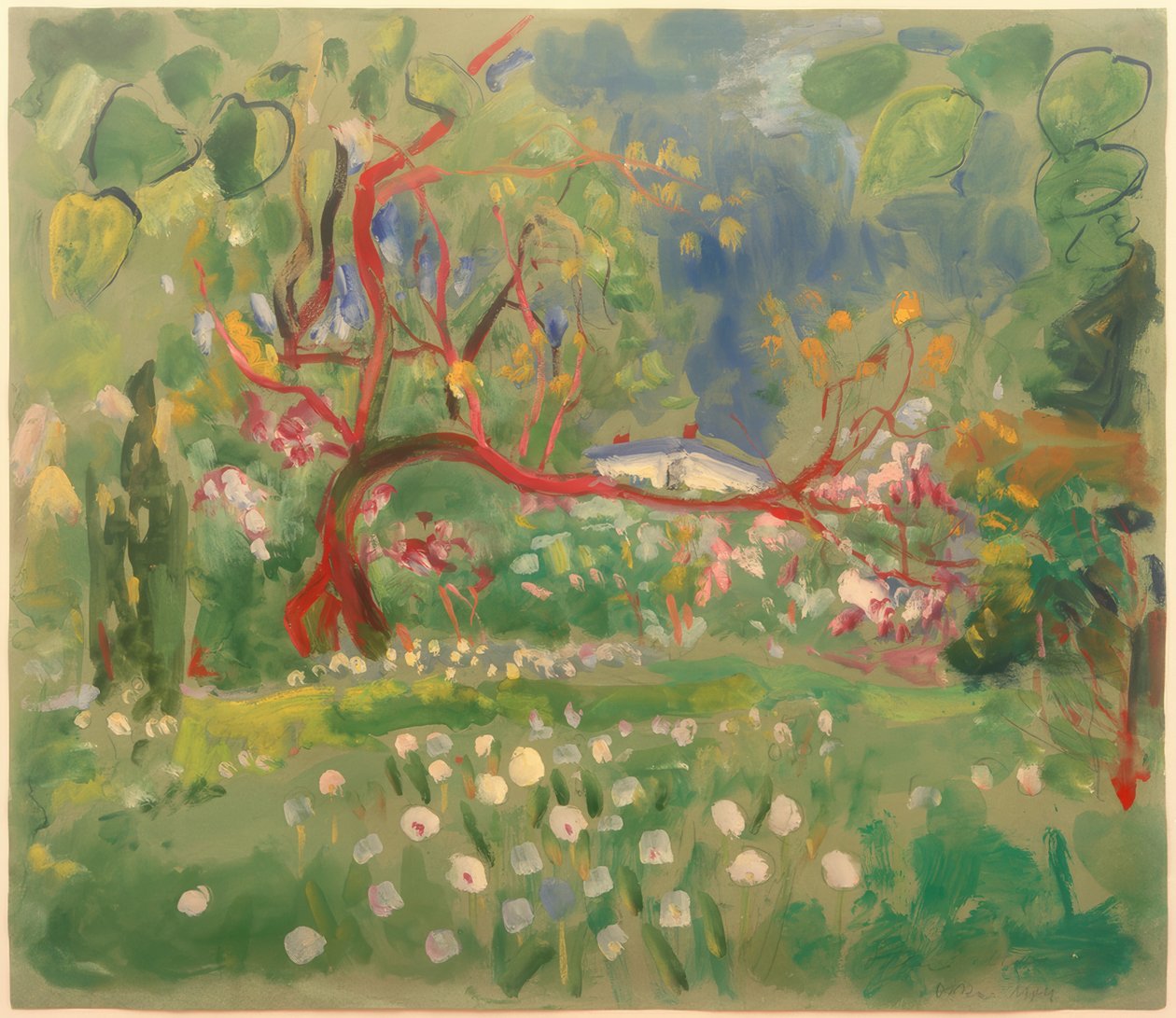 Printemps dans les Monts des Géants - Oskar Moll