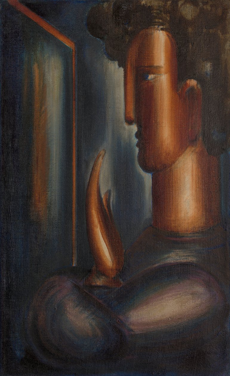 Devant le miroir - Oskar Schlemmer