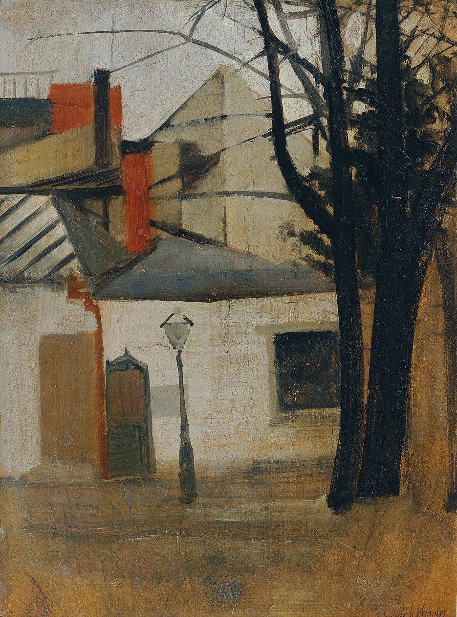 Coin de rue - Oskar Schlemmer