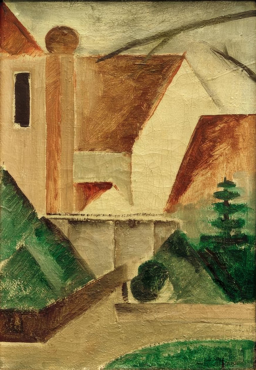 Monastère - Oskar Schlemmer
