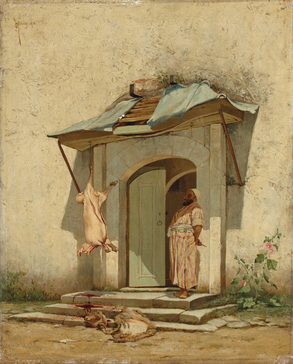 Un boucher ottoman, 1878 - Osman Hamdi Bey