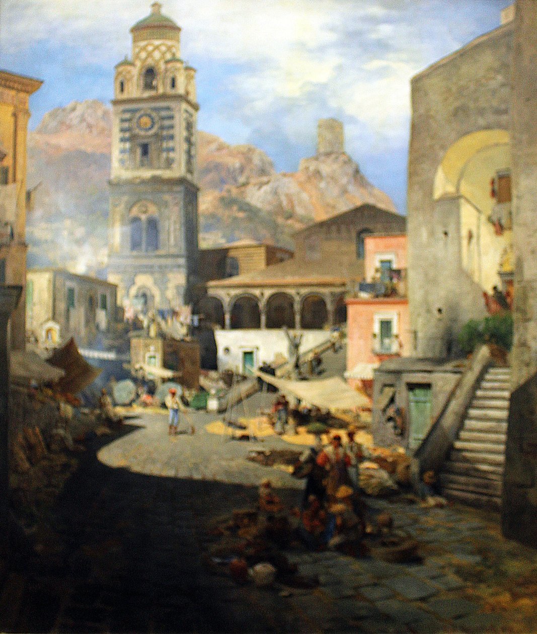 French : Place du marché d