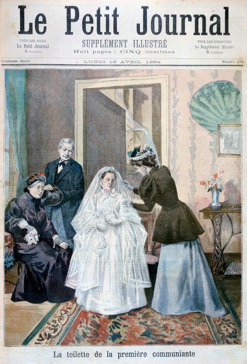 Première communiante, 1894 - Oswaldo Tofani