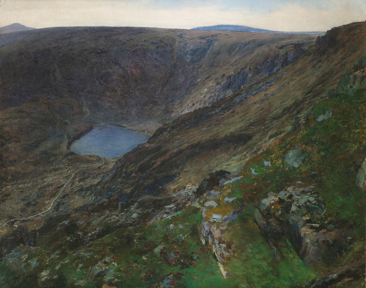 Lac de Montagne dans les Monts des Géants - Otakar Lebeda