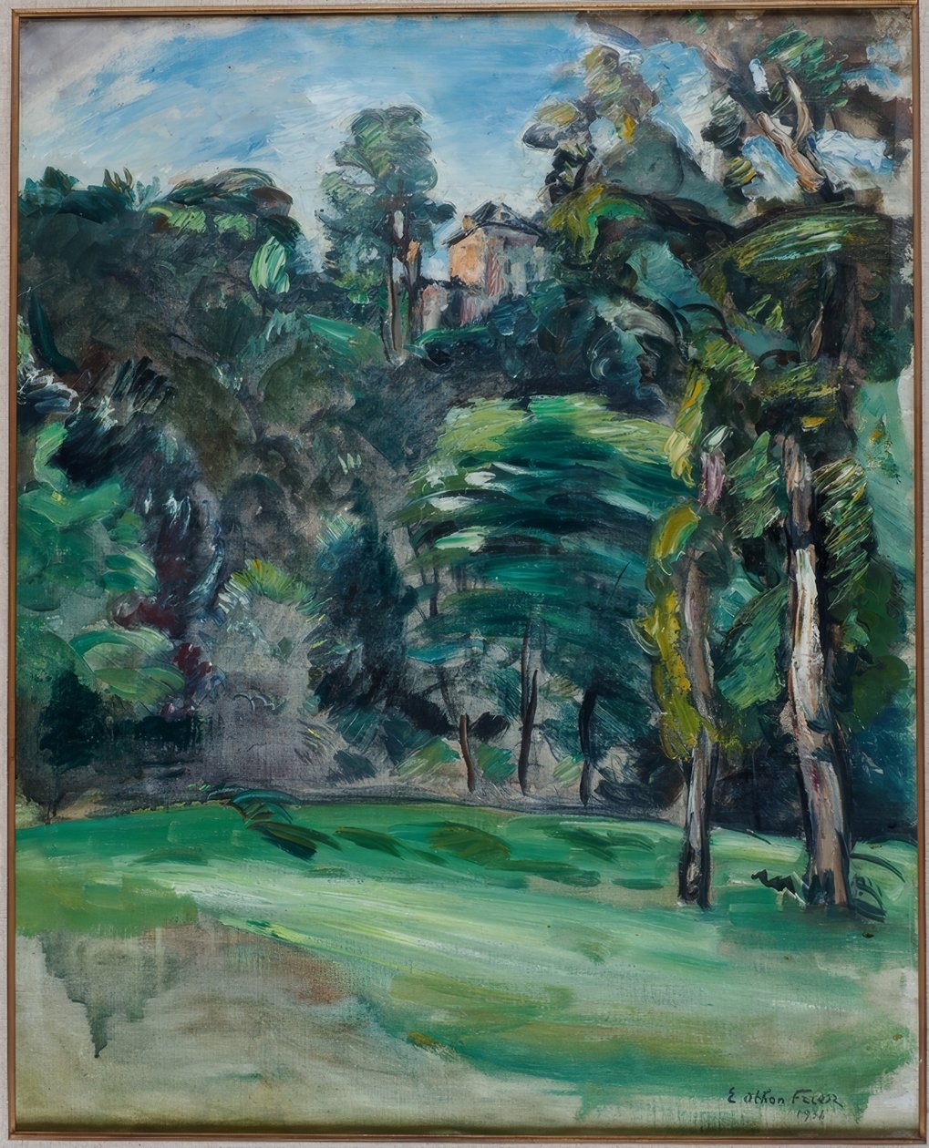 Paysage normand - Othon Friesz