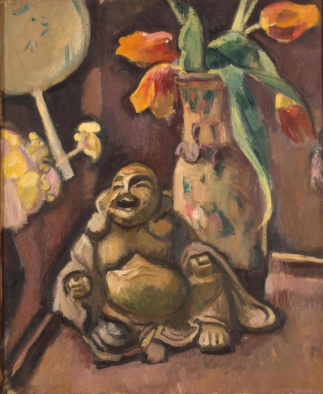 Nature morte avec une statuette de Bouddha - Othon Friesz