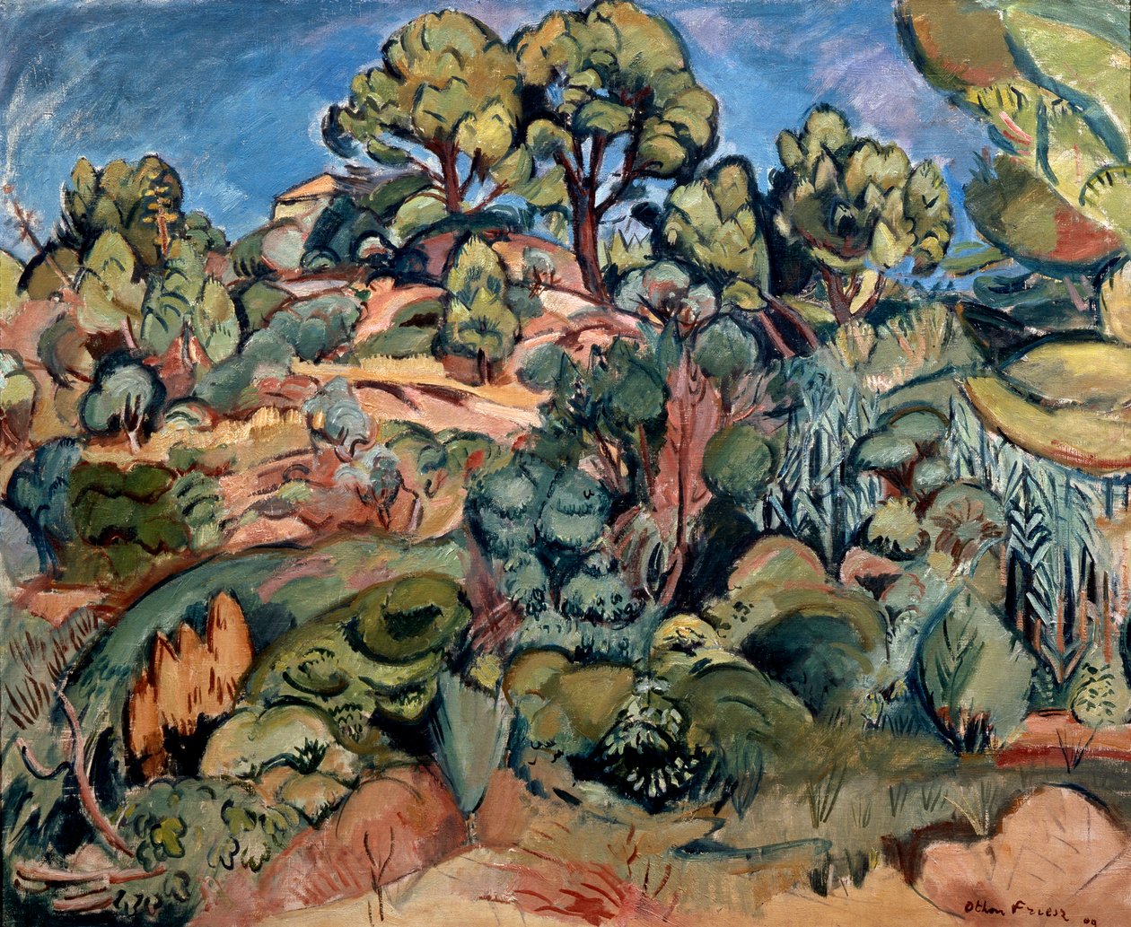 Arbres à Cassis - Othon Friesz