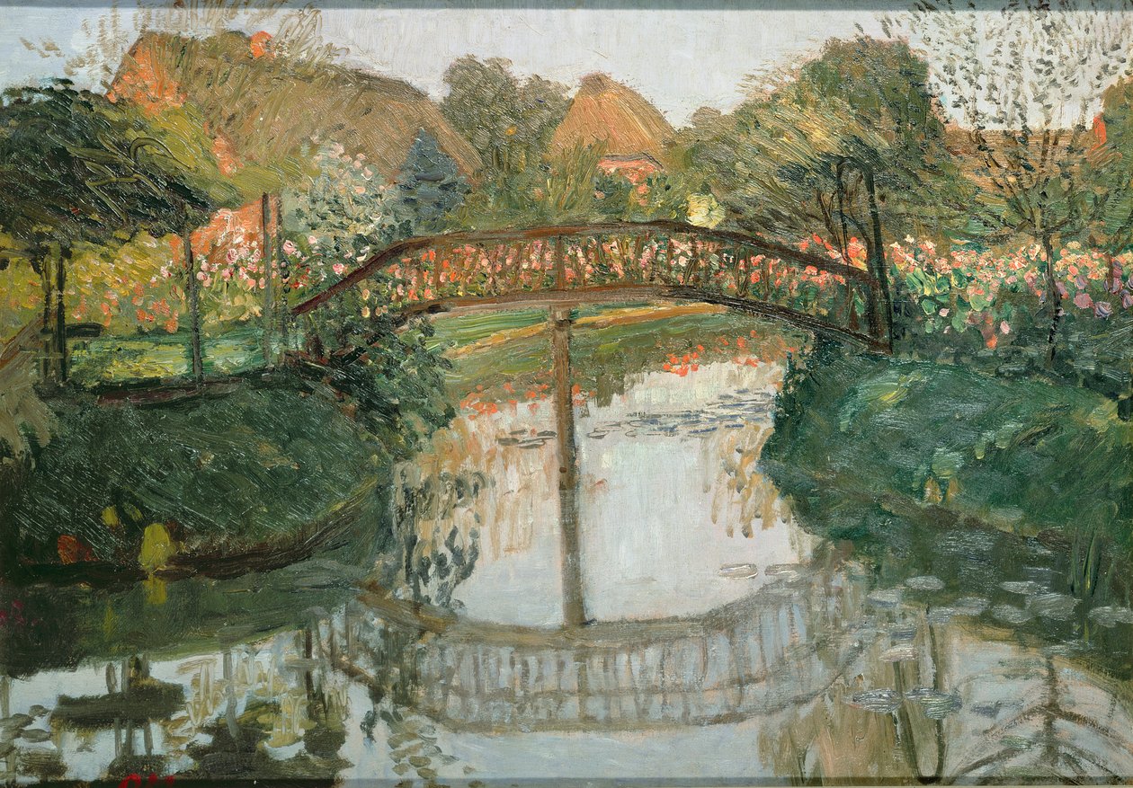 Jardins de ferme, 1908 - Otto Modersohn