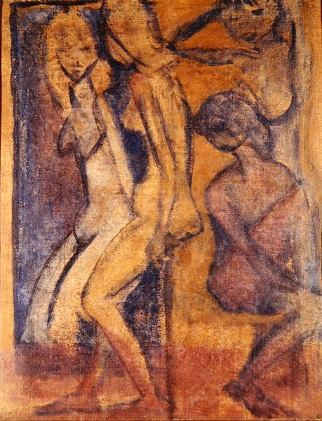 Trois filles, 1922 - Otto Mueller