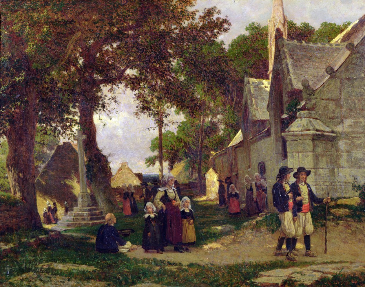 Église en Bretagne - Otto Weber