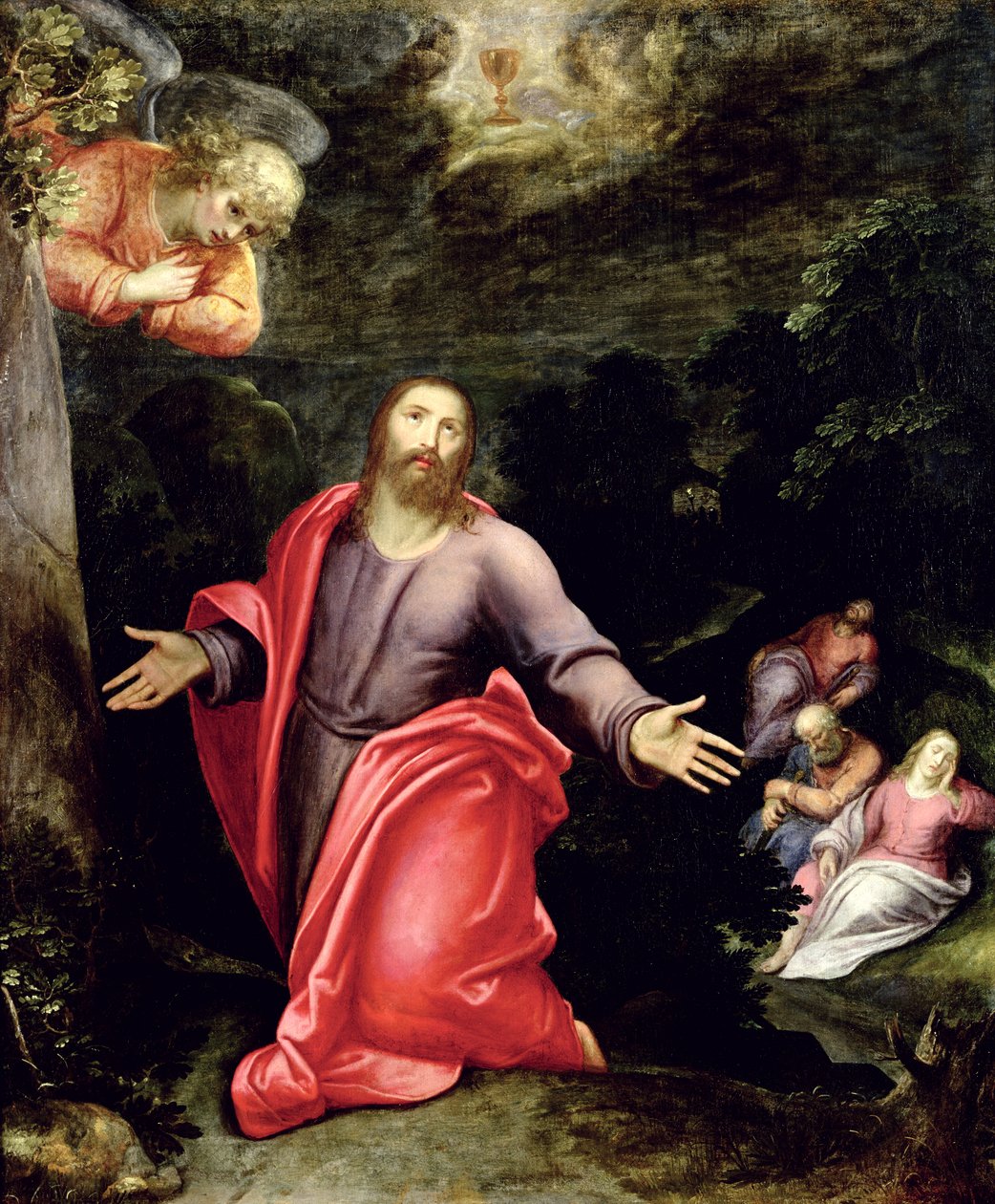 Jésus dans le Jardin des Oliviers, vers 1590-95 - Otto van Veen