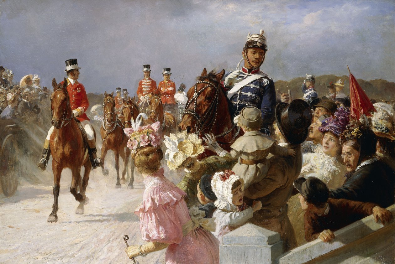 Le Roi arrive, 1898 - Otto Bache