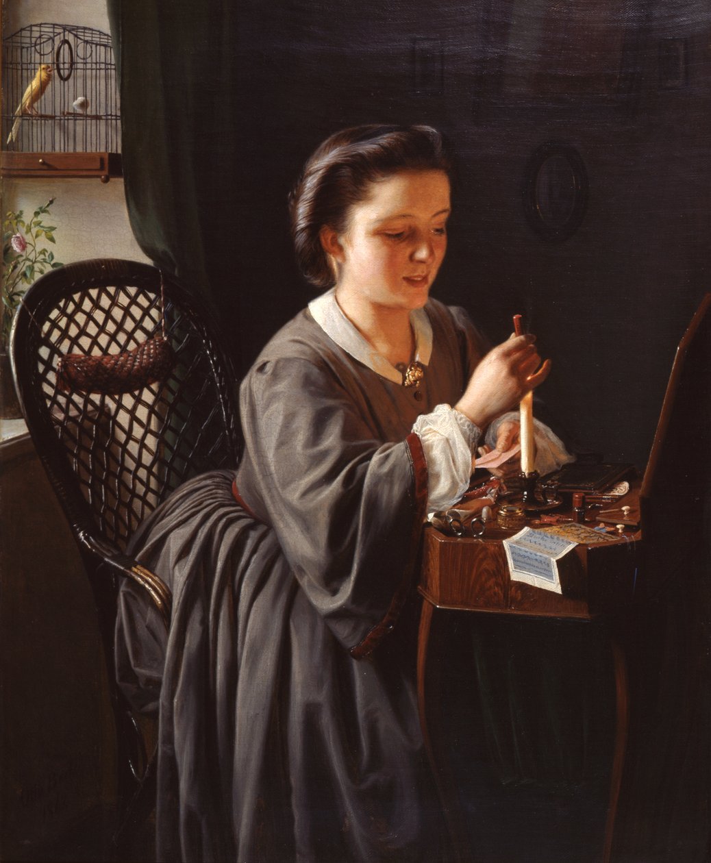 Femme à l