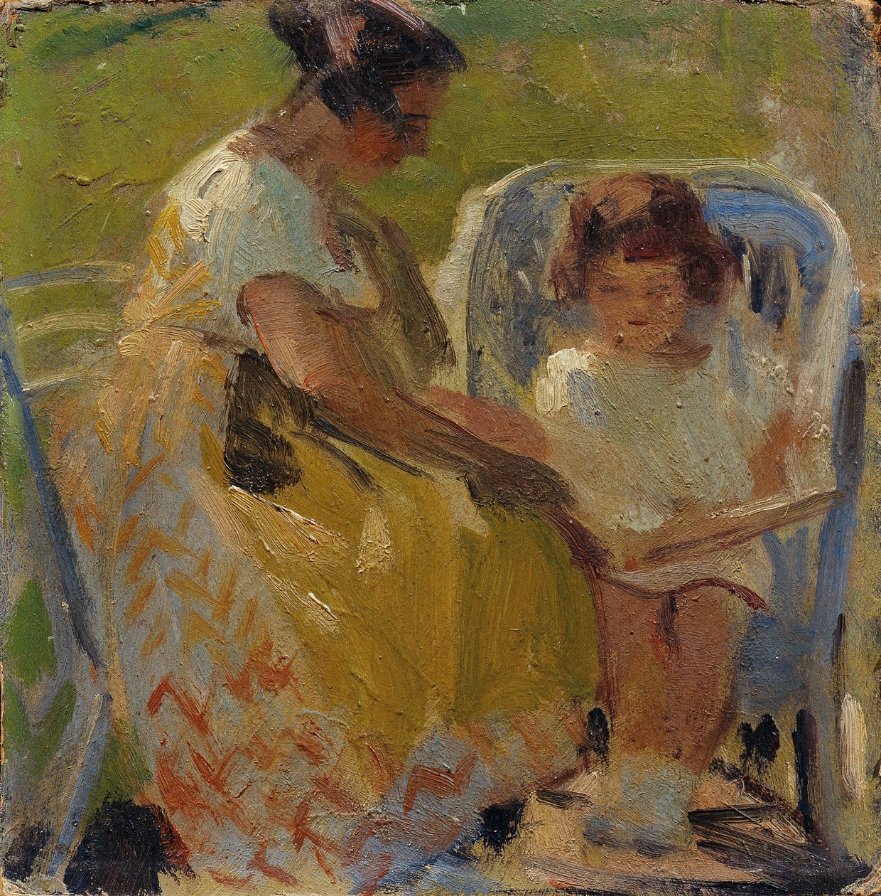 Elle Lanzer et sa fille Bettina - Otto Friedrich