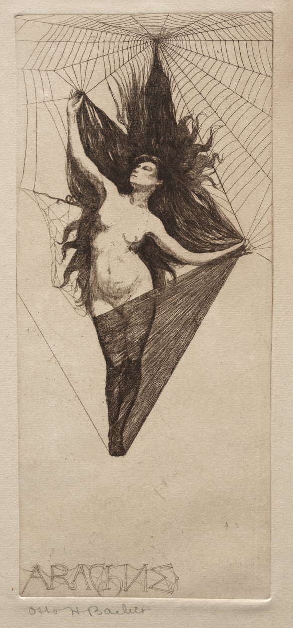 Arachne, 19ème siècle - Otto H. Bacher