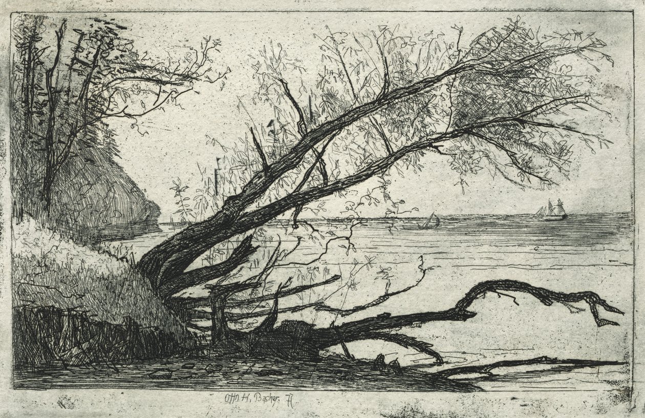 Rive du lac, Cleveland, 20ème siècle - Otto H. Bacher