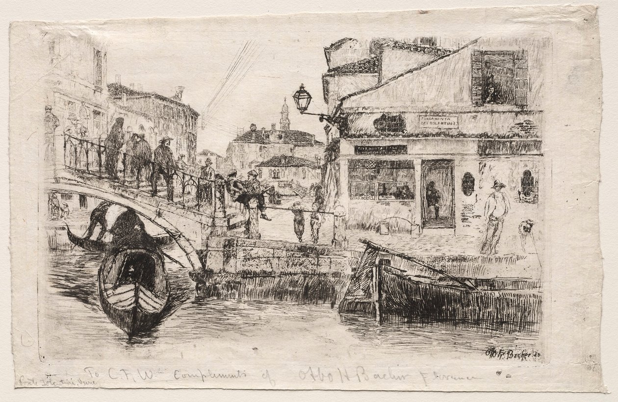 Ponte Tolentine, 1880 - Otto H. Bacher