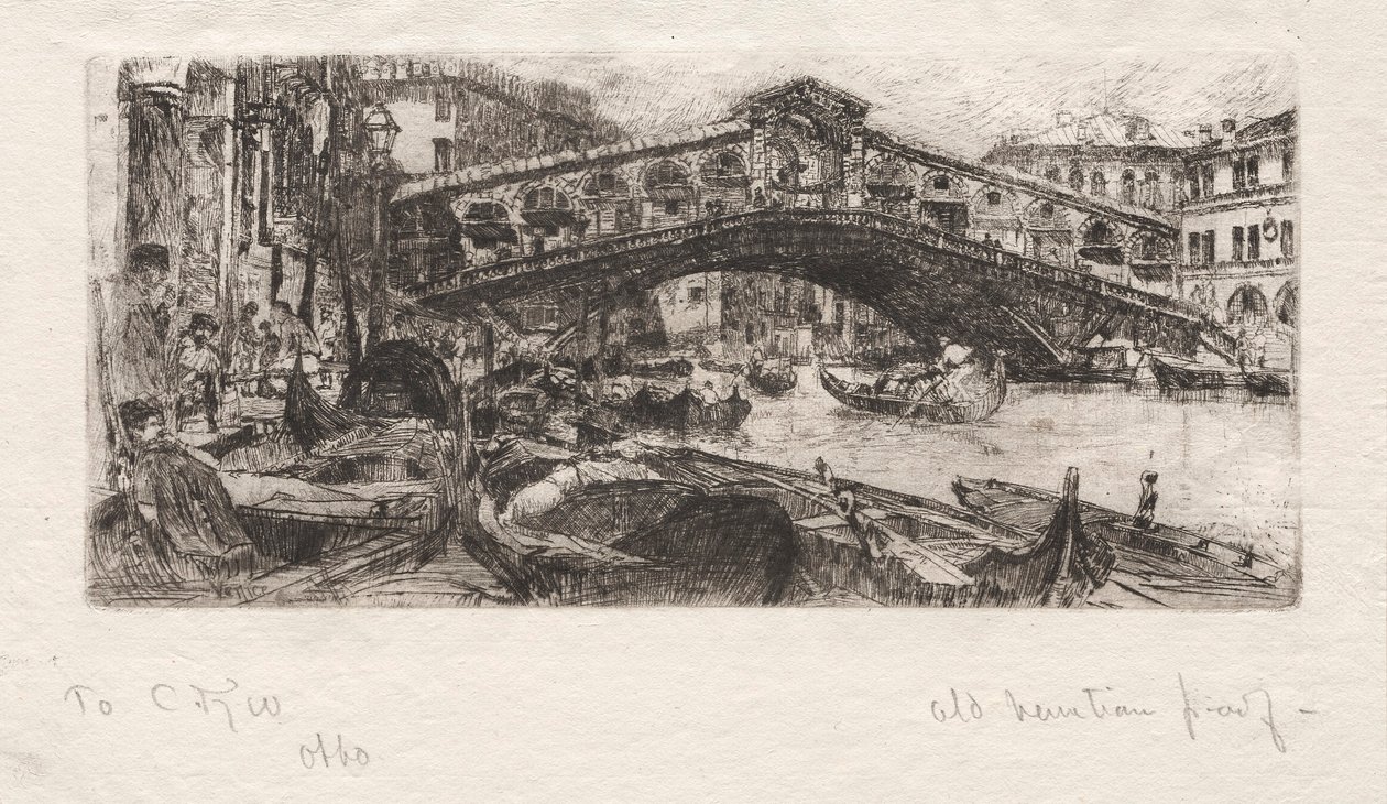 Le Rialto, Venise - Otto H. Bacher