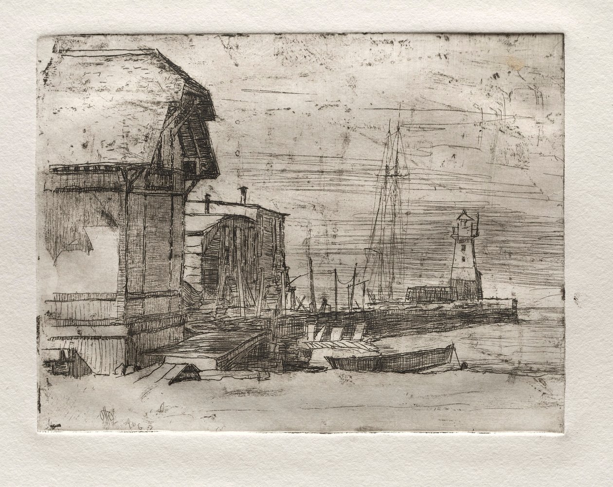 West Pier, 1878 - Otto H. Bacher