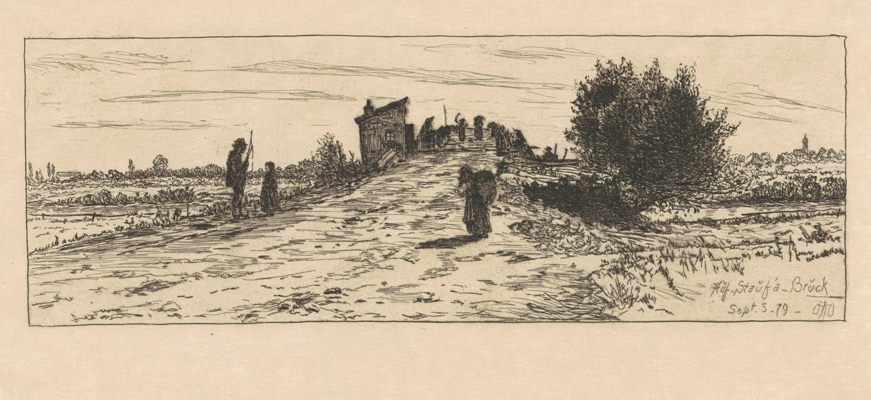 Auf Staufá Bruck, 1879 - Otto Henry Bacher