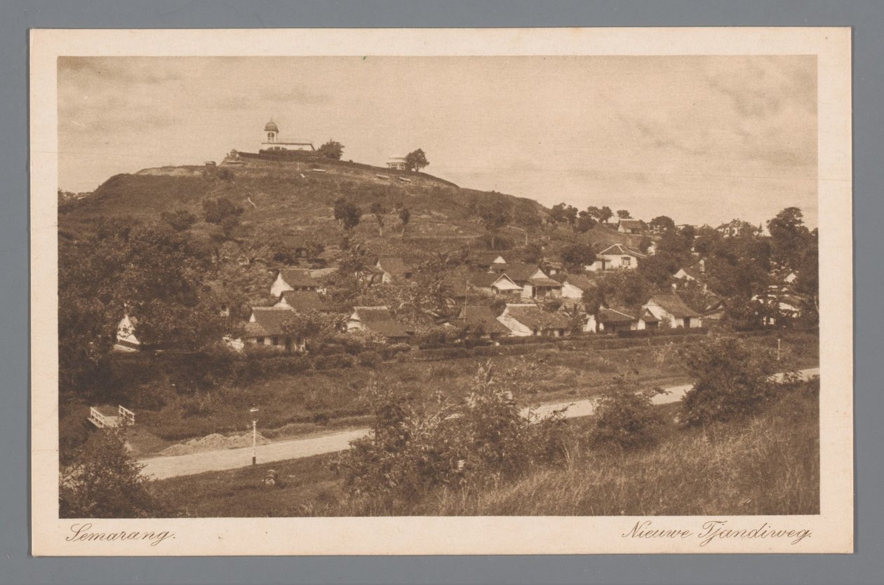 Semarang. Nouvelle route de Tjandi - Otto Hisgen