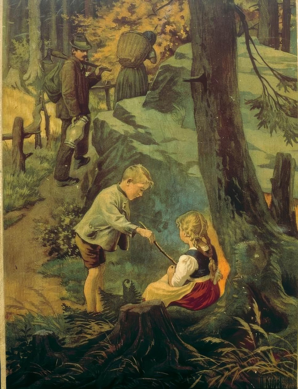 Hansel et Gretel - Otto Kubel