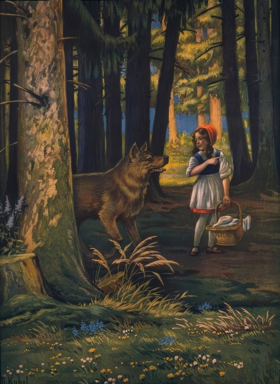 Le Petit Chaperon rouge - Otto Kubel